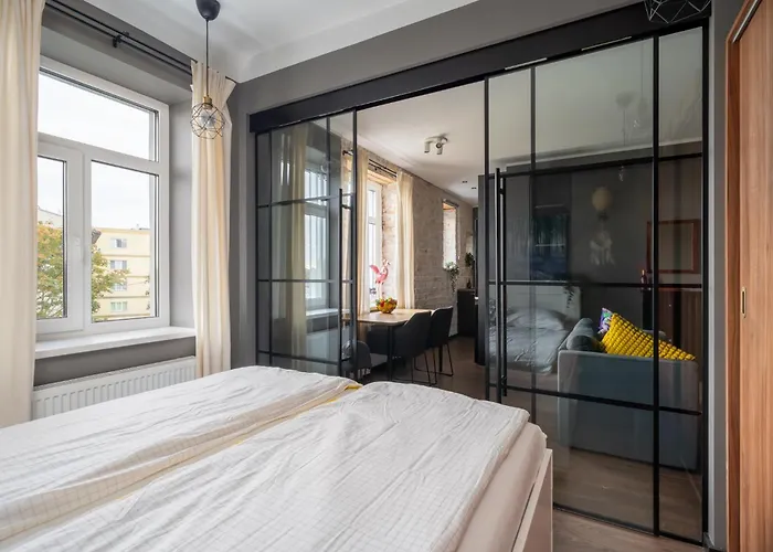 公寓 Sunny 1br Near Park & Stadium *